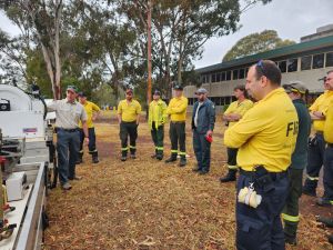 QPWS has welcomed the support from Canberra rangers and rural firefighters